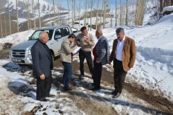 İl Özel İdaresi köy sorunlarını yerinde inceliyor