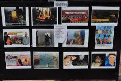 Dünya mazlumlarını konu alan resim sergisi açıldı