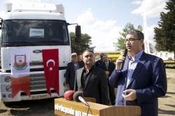 Şanlıurfa'ya 13 araç gönderildi