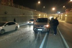 Adana'da, zincirleme kaza:1 yaralı