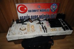 Van'da çeşitli hırsızlık olaylarından 9 kişi tutuklandı