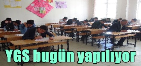 YGS bugün yapılıyor