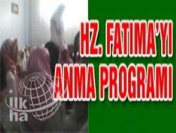Genç'te Hz. Fatıma'yı Anma Programı Düzenlendi