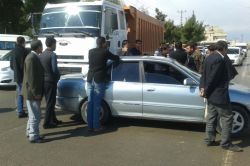 Şanlıurfa Eyyübiye Caddesinde YGS sınavının stresi kazaya neden oldu