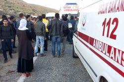 Hasankeyf Gercüş yolunda trafik kazası: 12 yaralı