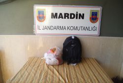 Mardin’de yolcu otobüsünden esrar çıktı