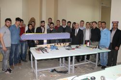 Model uçak imalat kursuna katılan öğrenciler sona yaklaştı