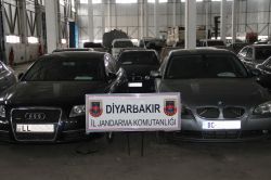 Diyarbakır’da kaçak araç operasyonu