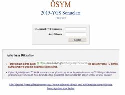 Encamên YGSyê eşkere bûn-Lé bınerın!