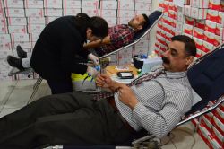 Siirt’te Kan bağışı kampanyası