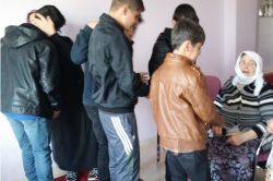 Van’daki çocuk evlerindeki çocuklardan anlamlı ziyaret