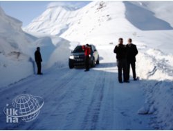 Şırnak'ta Yoğun Kar Yağışı