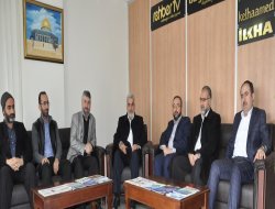 Zekeriya Yapıcıoğlu Doğruhaber'i ziyaret etti