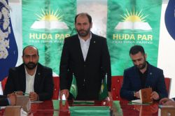 Ağrı HÜDA PAR basınla kahvaltıda buluştu