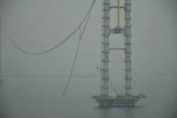 Körfez geçiş köprüsünde kaza