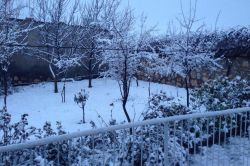 Mityat'ta kar yağışı