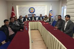 Bingöl Ticaret ve Sanayi Odası'ndan iş gezisi toplantısı