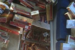 Adana'da bir haftada 61 bin paket kaçak sigara ele geçirildi