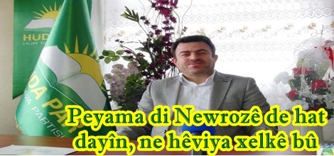 Peyama di Newrozê de hat dayîn, ne hêviya xelkê bû
