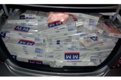 Erzurum’da 4 bin paket kaçak sigara ele geçirildi