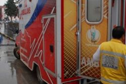 Obez hastası, obez ambulansla ile evine götürüldü