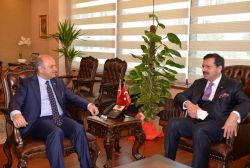 TOBB Başkanı Mersin’de