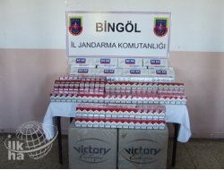 Bingöl'de Kaçak Sigara Operasyonu