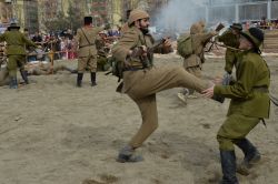 ‘Çanakkale Zaferi’ Bursa’da canlandırıldı