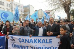 Şanlıurfa’da ‘Ümmet Yürüyüşü’ düzenlendi