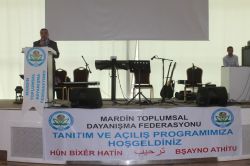 Mardin Federasyonundan tanıtım toplantısı yapıldı
