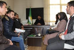 Muş Kent Konseyi, HÜDA PAR’ı ziyaret etti