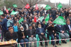 Peygamber sevdası yağmur ile bereketlendi