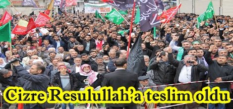 Cizre Resulullah'a teslim oldu