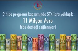 AB’den STK’lara 11 Milyon Euro hibe desteği verilecek