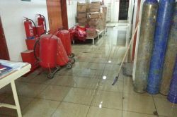 Diyarbakır’da hastaneyi su bastı