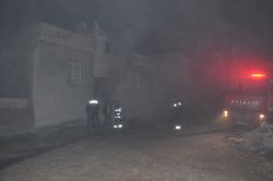 Batman'da bodrum katında çıkan yangın korkuttu