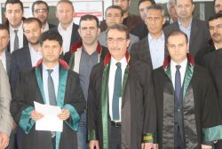 Mardinli avukatlar Savcı Kiraz için eylem yaptı video