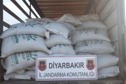 Diyarbakır da kaçak çay yakalandı