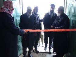 Âlimlerin katılımı ile Gıré Reza’da cami açılışı yapıldı