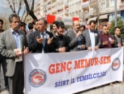 Savcının vurulması Siirt'te kınandı