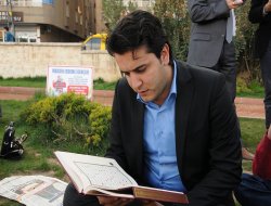 Mardin’de “Şiddete karşı kitap okuma” eylemi