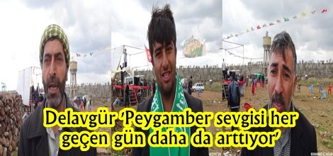 Peygamber sevgisi her geçen gün daha da arttıyor