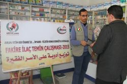 Avrupa Yetim Der'den Gazze halkına ilaç yardımı