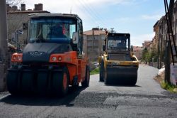 Aksaray’da asfaltlama çalışmaları başladı