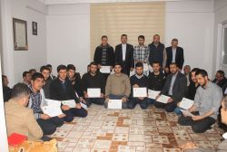 Mardin Peygamber Sevdalıları Platformu'ndan İLKHA’ya teşekkür plaketi