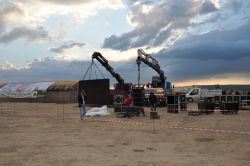 Batman mevlid alanı yarınki etkinliğe hazırlanıyor foto