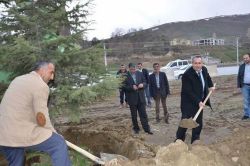 Tatvan’da mesire alanının yapımı devam ediyor