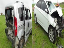 Çınar Aşağıkonak yakınlarında trafik kazası: 2 ölü foto-video