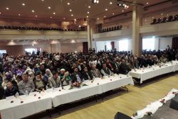 Almanya Leipzig'de kutlu doğum etkinliği 2015 peygamber sevdalıları foto video