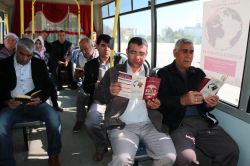 Tarsus’ta Kutlu Doğum münasebetiyle toplu taşımalar ücretsiz yapıldı